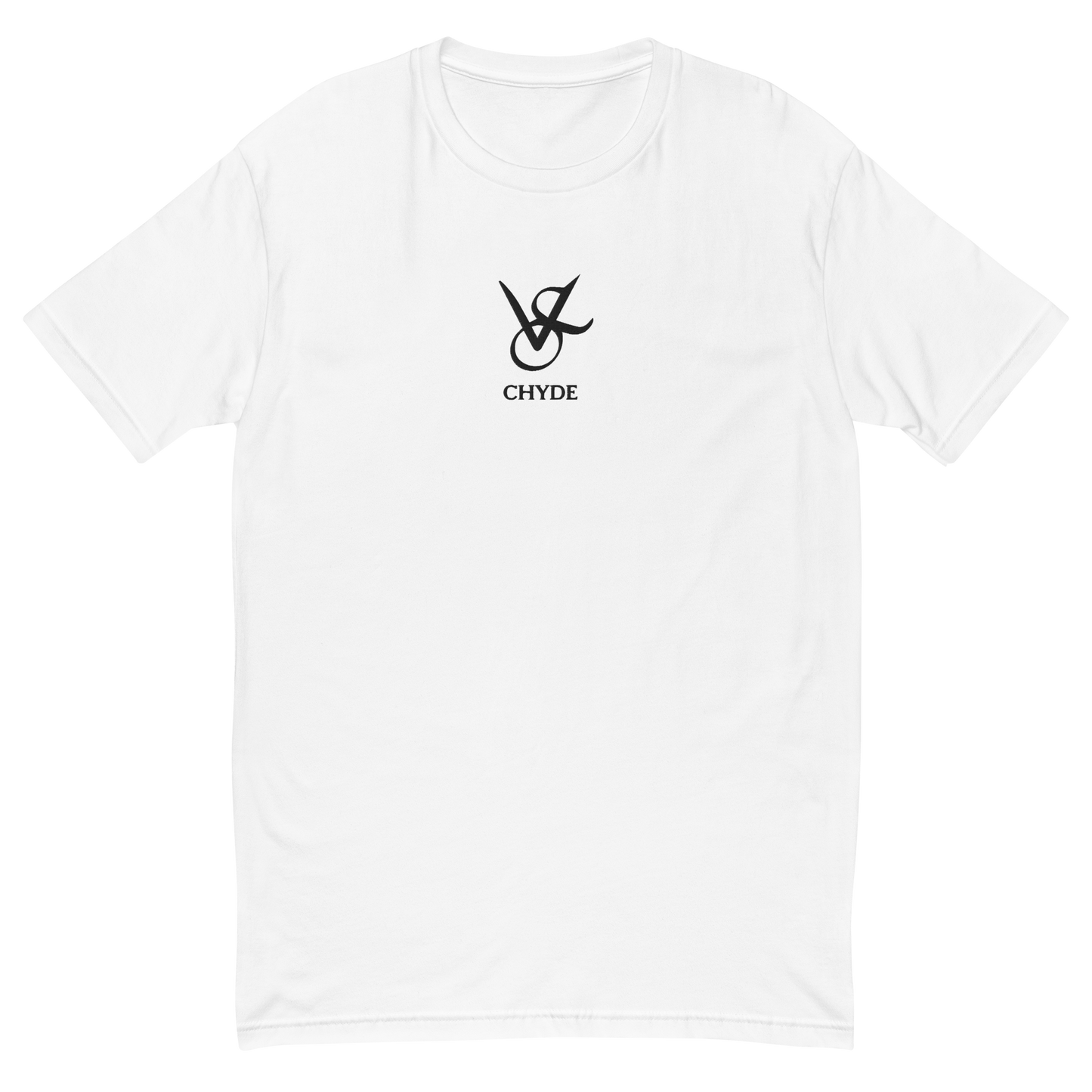 CHYDE CUSTOM T-SHIRT WITH LOGO WHITE